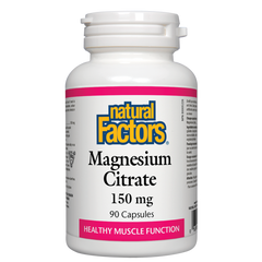Natural Factors Magnesium Citrate 90Cap