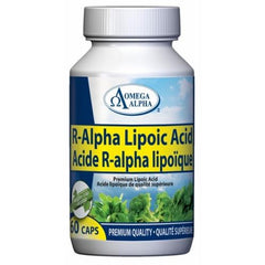 Omega Alpha R-Alpha Lipoic Acid 60Caps