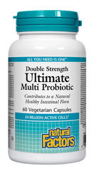 Natural Factors Ultimate Multi Probiotic 60 Vegetarian Capsules