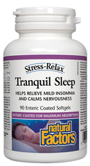 NATURAL FACTORS TRANQUIL SLEEP 90SG