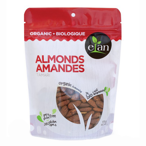 Elan Organic Tamari Almonds 175G