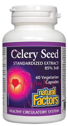 Natural Factors Celery Seed 60Cap