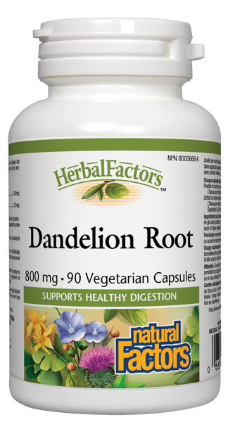 Natural Factors Dandelion Root 90Cap