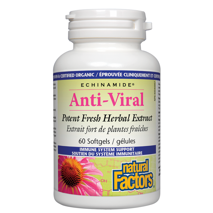 Natural Factors Anti-Viral 60SG