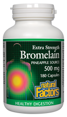 Natural Factors Extra Strength Bromelain 180Cap