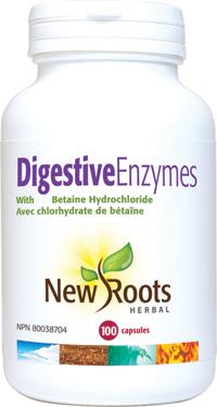 New Roots Digestive Enzymes 100caps