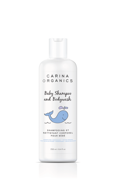 Carina Organics Baby Shampoo & Body Wash 250ml
