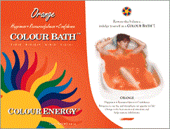 Colour Energy Orange Colour Bath