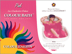 Colour Energy Pink Colour Bath