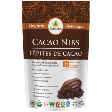 Ecoideas Organic Cacao Nibs 227G