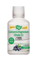 Nature's Way Calcium & Magnesium Citrate Blueberry 500ml