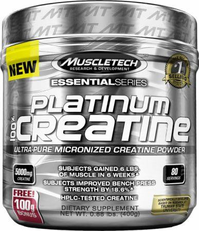 MuscleTech Platinum 100% Creatine 400g