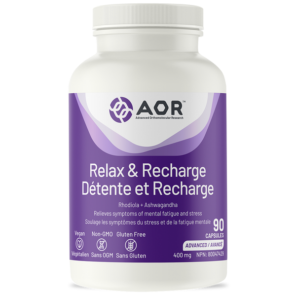 A.O.R. Relax & Recharge 400Mg 90Vcaps*
