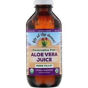 Lily of the Desert Organic Aloe Vera Juice Inner Fillet 473ML