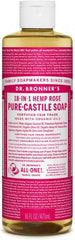 Dr. Bronner Pure-Castile Rose Liquid Soap 473ML