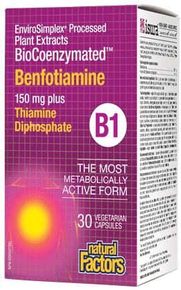 Natural Factors Benfotiamine B1 30VC