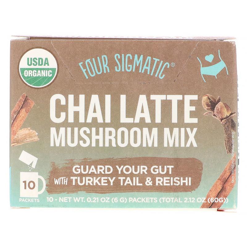 Four Sigmatic Chai Latte Mushroom Mix 10 Packets