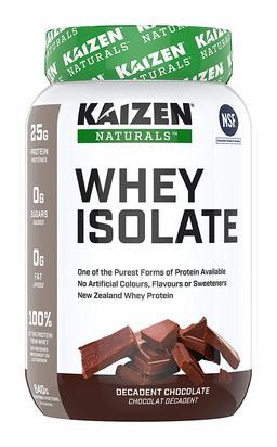 Kaizen Naturals Whey Isolate Decadent Chocolate 840G