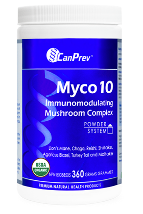 CanPrev Myco10 Powder Immunomodulating Mushroom Complex 360g