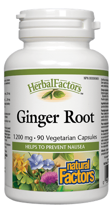 Natural Factors Ginger Root 1200MG 90Caps