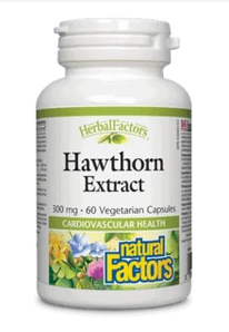 Natural Factors Hawthorn Extract 300 mg 60 Capsules