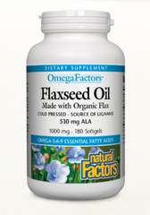 Natural Factors Flex Seed Oil (1000MG)
