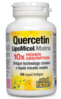 Natural Factors Quercetin Lipomicel 60