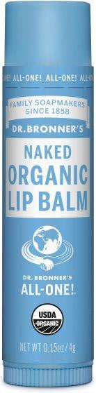 Dr. Bronner Organic Lip Balm Naked 4g
