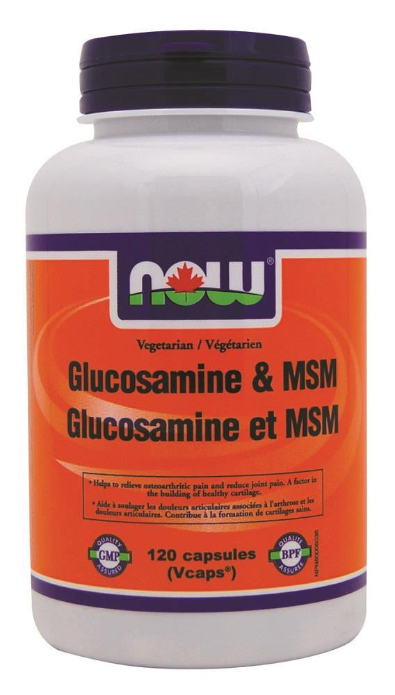 NOW Glucosamine & MSM 120VEG