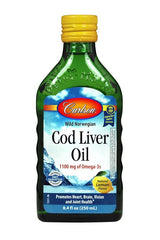 Carlson Cod Liver Oil Lemon Flavoured 250ml