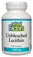 NATURAL FACTORS UNBLEACHED LECITHIN 180SG