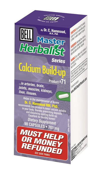 BELL Calcium Build-up 701mg 90caps