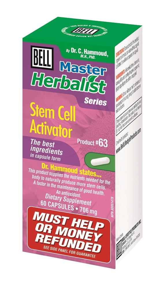 BELL Stem Cell Activator 706MG 60 Capsules