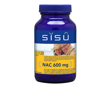 SISU NAC 600mg 120Vcaps