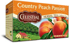 Celestial Seasonings Country Peach Passion Herbal Tea 20 Bags