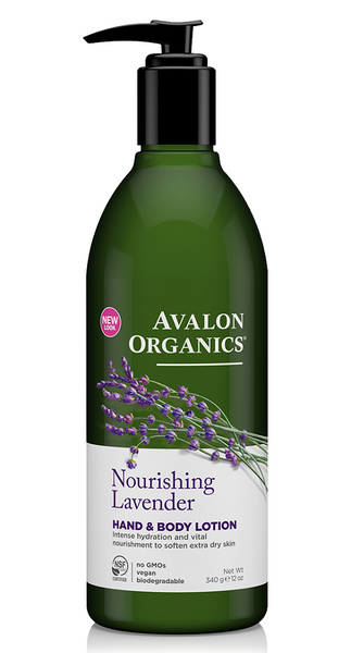 Avalon Organics Nourishing Lavender Hand & Body Lotion 907g