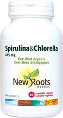 New Roots Spirulina & Chorella 60Vcaps