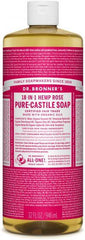 Dr. Bronner Pure-Castile Soap Rose 946ml