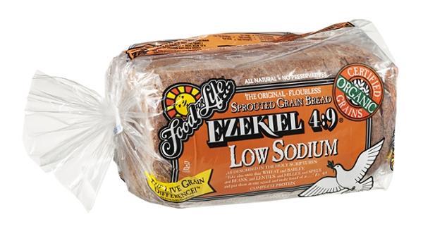Food For Life Ezekiel 4:9 Low Sodium Sprouted Whole Grain Bread