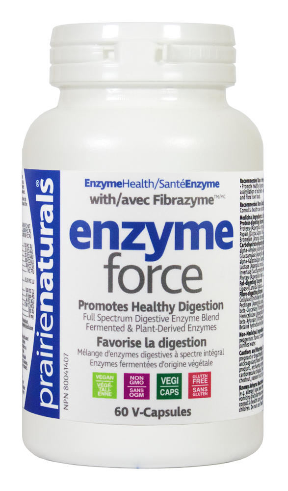 Prairie Naturals Enzyme Force 60Vcaps