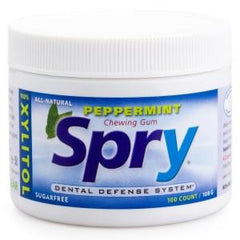 Spry Peppermint Gum 100 Count