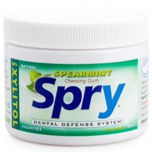 Spry Spearmint Gum 100 Count