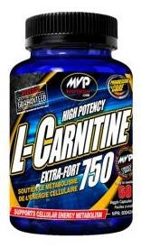 MVP L-Carnitine 750mg 120caps