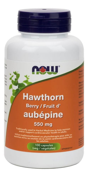 NOW Hawthorn Berry 550mg 100