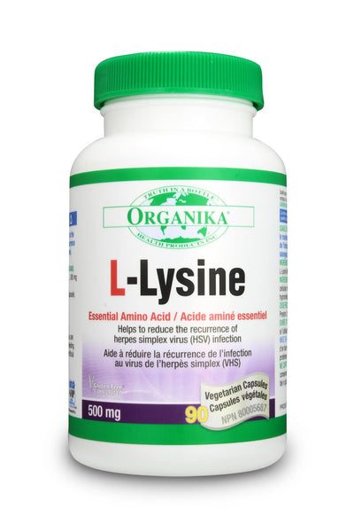 Organika L-Lysine 90Caps