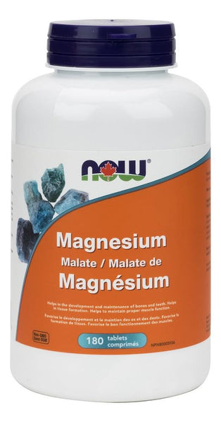 NOW Magnesium Malate 150mg 180tabs