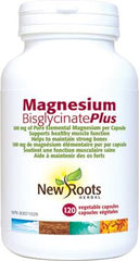 New Roots Magnesium Bisglycinate Plus 120caps