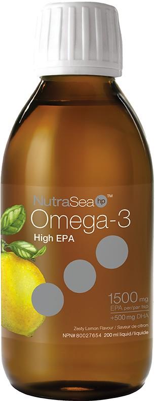 Ascenta NutriSea HP Liquid Omega-3 Lemon 200ml