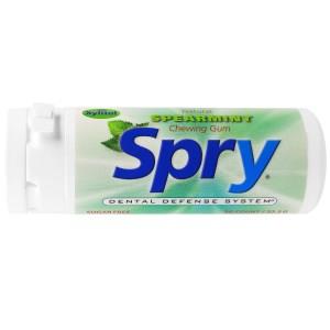 Spry Spearmint Gum 30 Count
