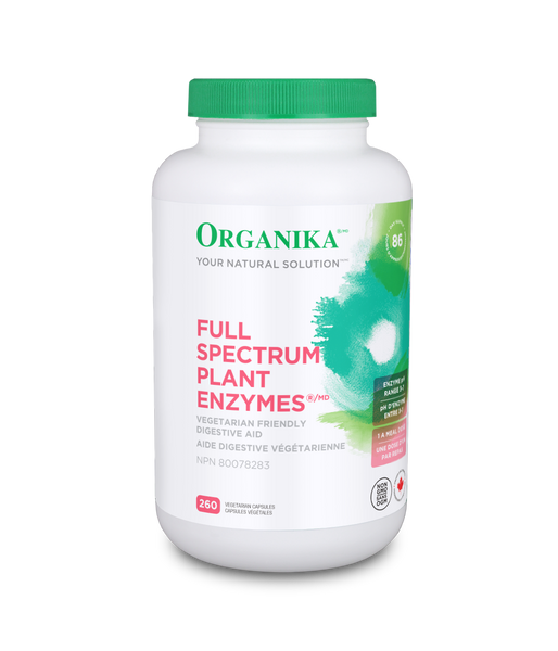 Organika Full Spectrum Plant Enzymes 260Caps